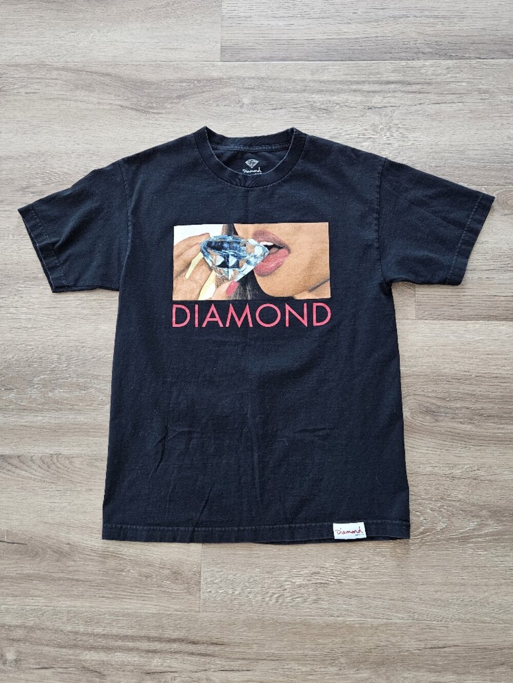 Diamond Supply Co. Black Graphic Tee Size M